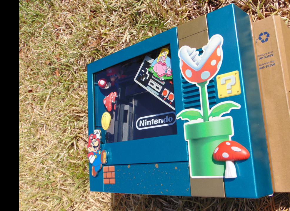 Nintendo NES Console CIB Tested Works 💙 MARIO EDITION NES CONSOLE 💙