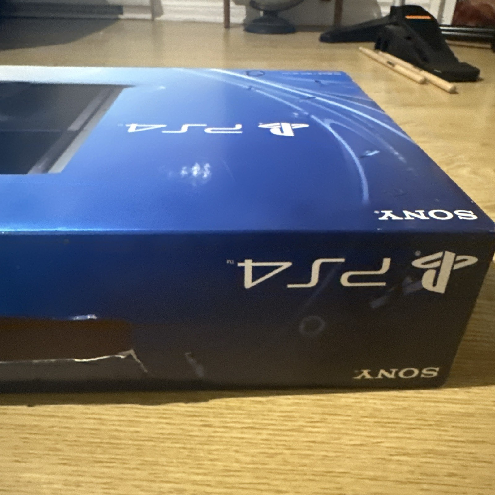 Sony PS4 BOX ONLY for 500GB Jet Black Model CUH-1001A