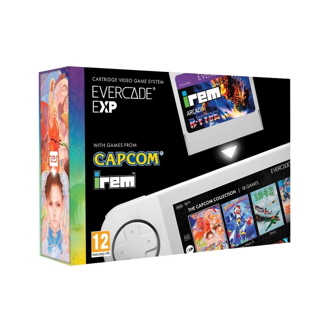 Evercade EXP Handheld | SEALED | BRAND NEW IN BOX | Capcom Games IREM Cartridge