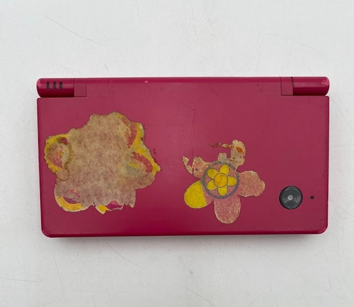 Nintendo DSi Pink Handheld Console Cosmetic Wear TWL-001