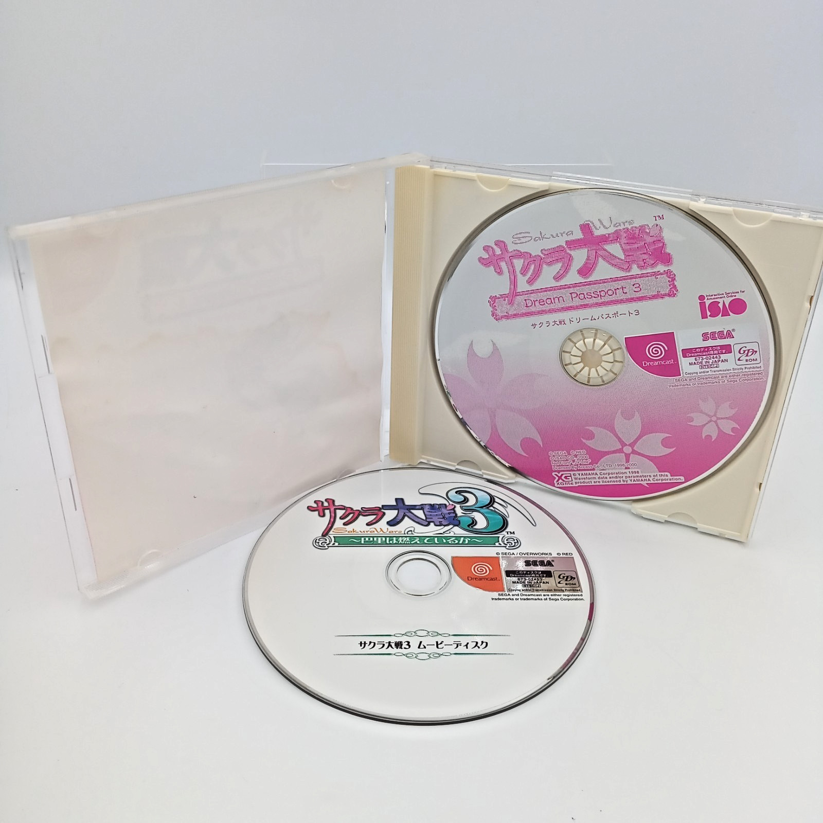 Sega Dreamcast Console With Sakura War NTSC-J Tested HKT-3000 Japanese