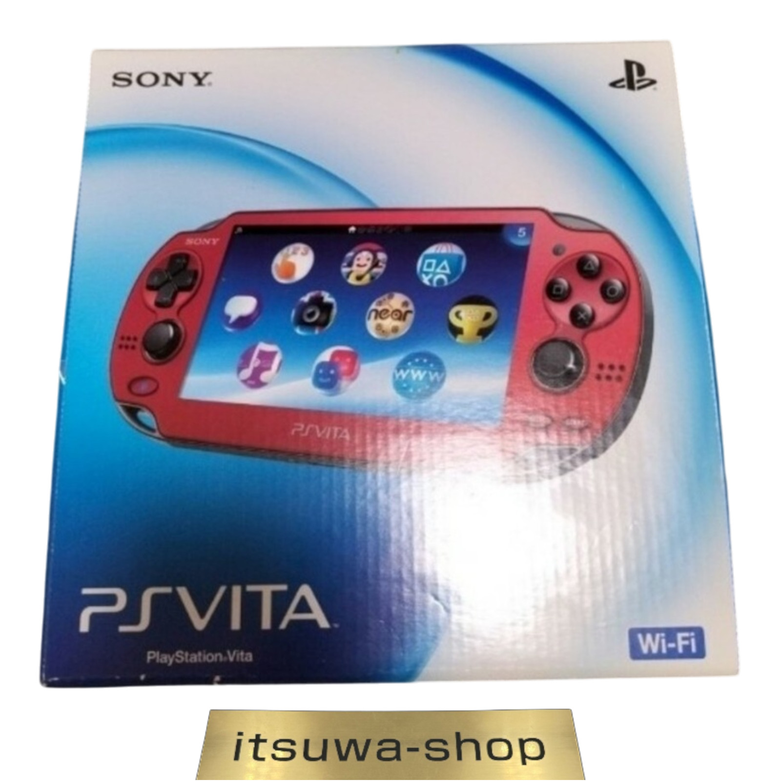 Sony PS Vita PCH1000 Cosmic Red Console New Unopened Factory Sealed Japanese