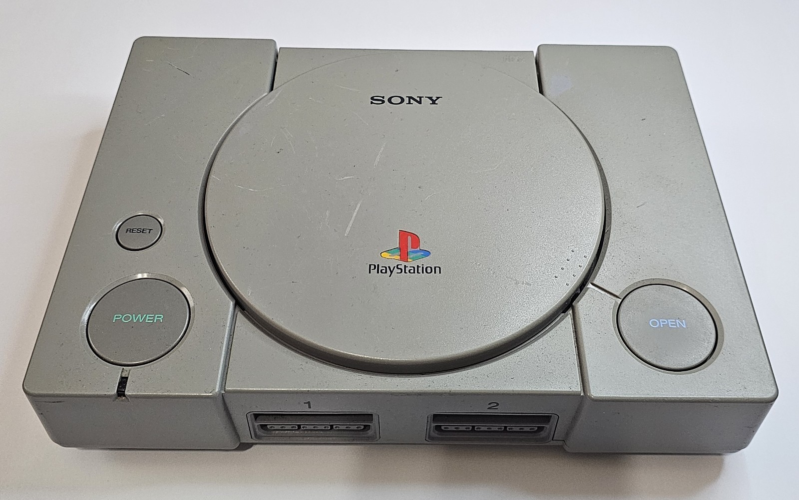 Sony PlayStation 1 SCPH-9001 Gray Game Console Only, Tested,working.