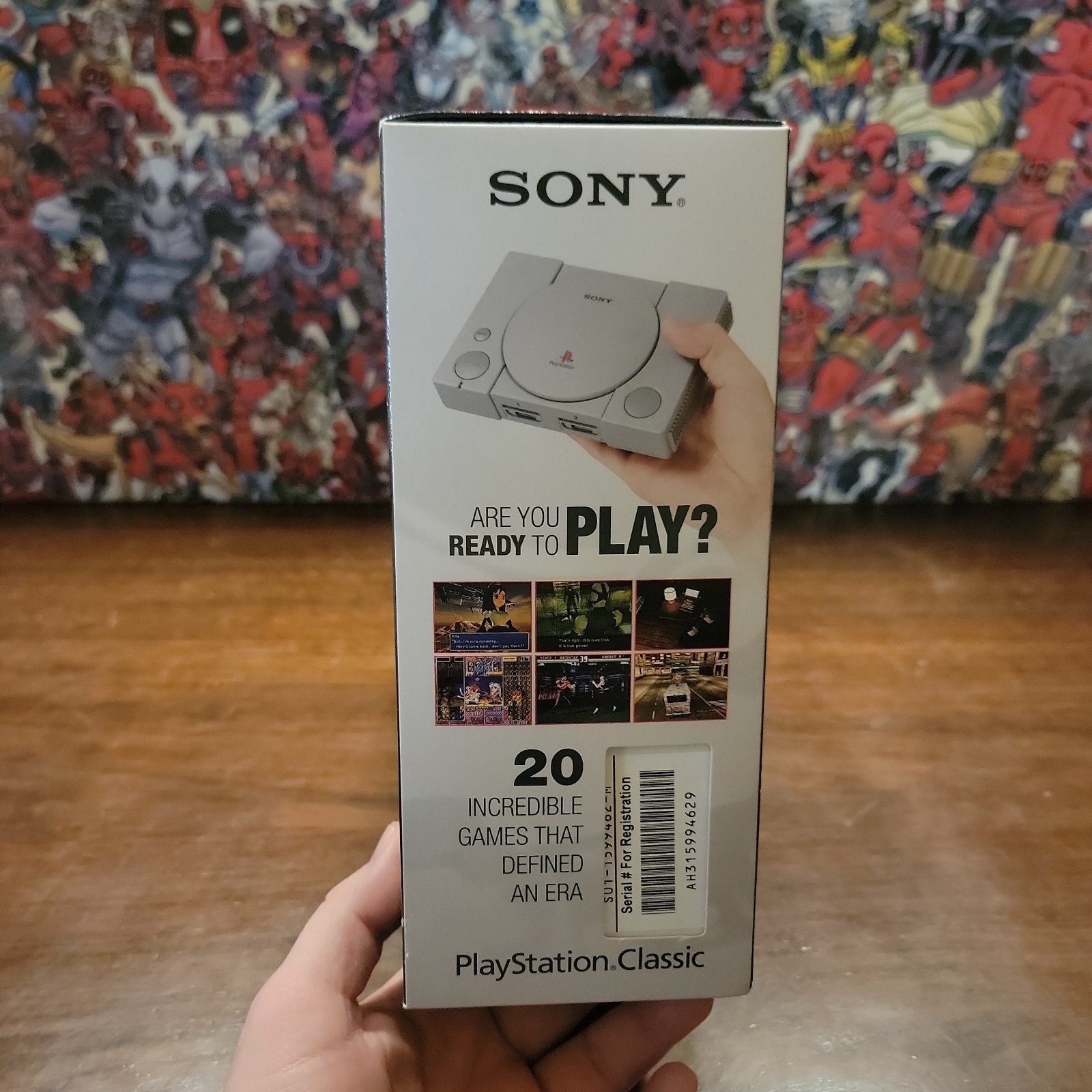 Sony PlayStation Microconsole Emulator Classic Gray Console – Brand New – Sealed