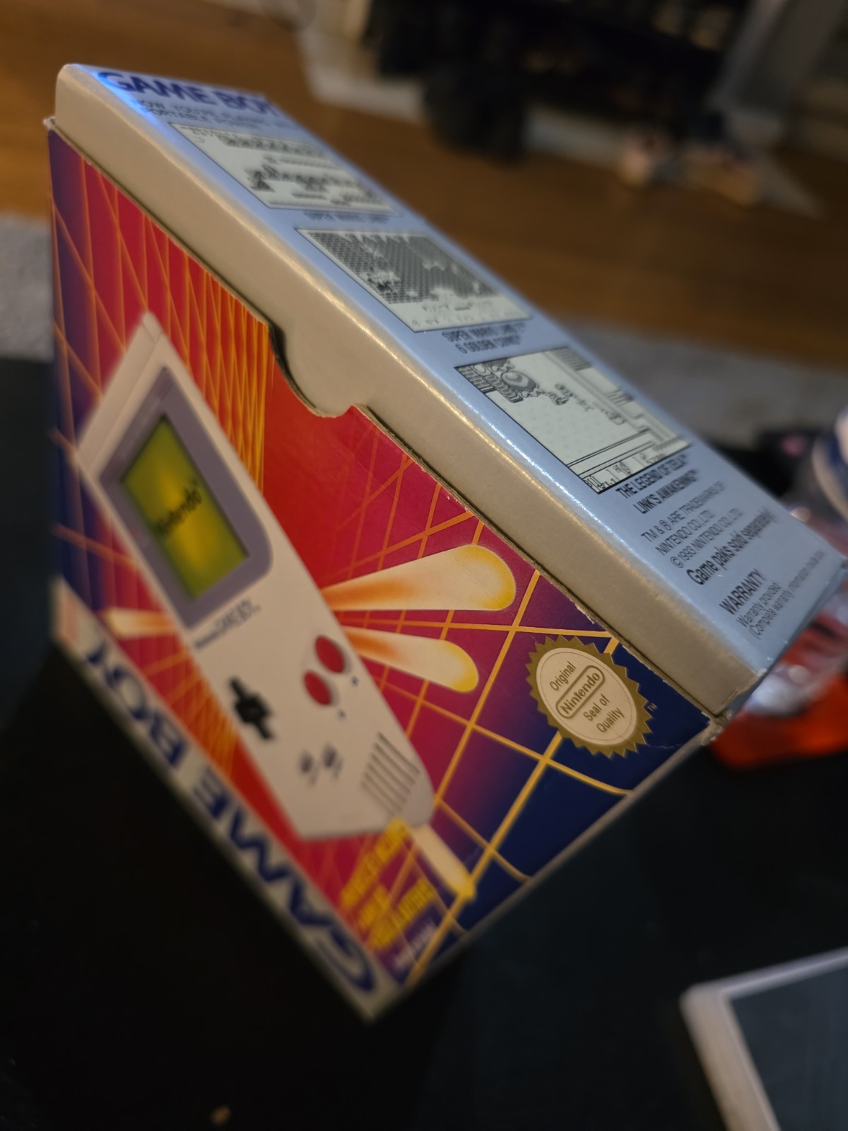 Original Nintendo Game Boy Console White New In Box German Release Play It Loud