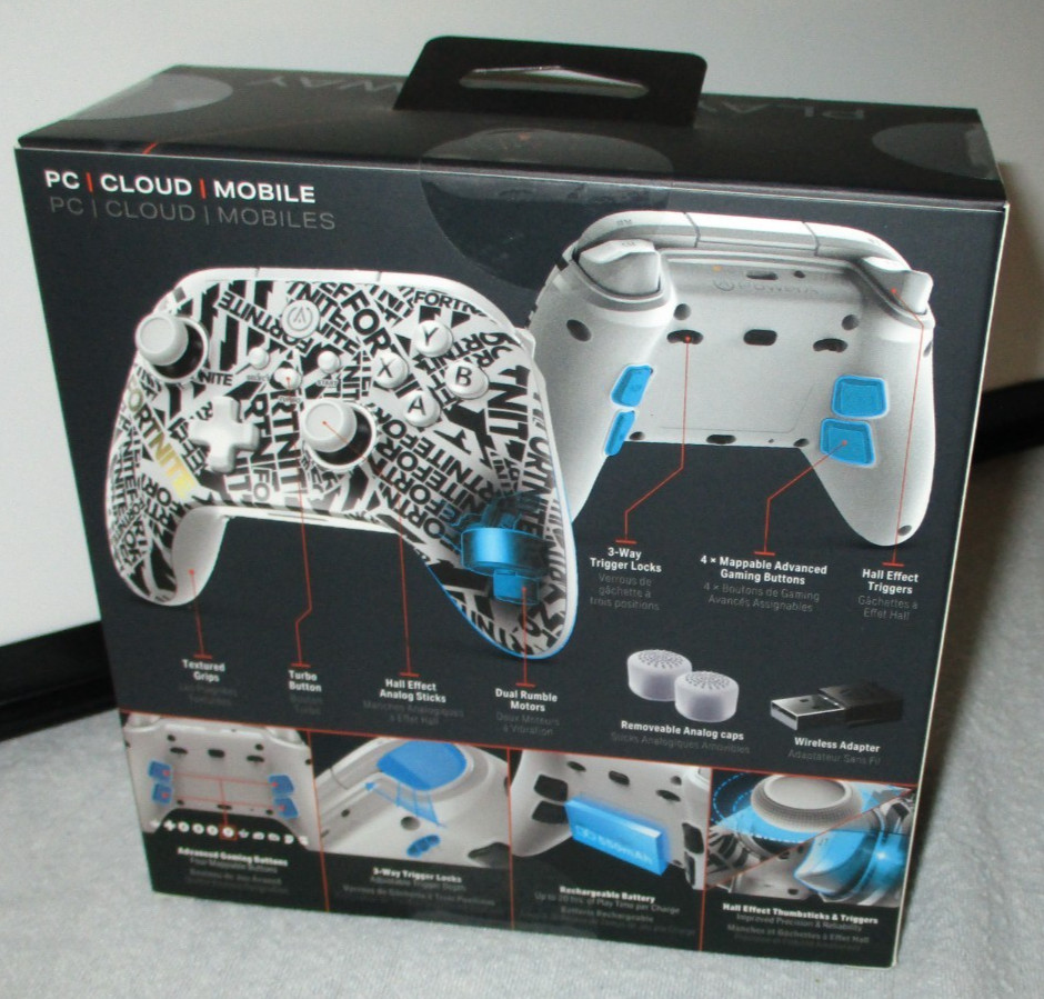 PowerA OPS OverPowered Series V 1 Wireless Controller Cloud Gaming Fortnite NEW