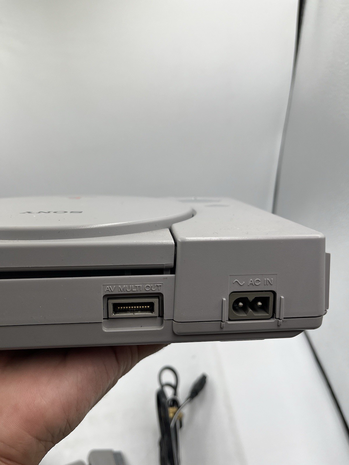 Sony PlayStation 1 Console + Original Controller & Cords – Tested Great