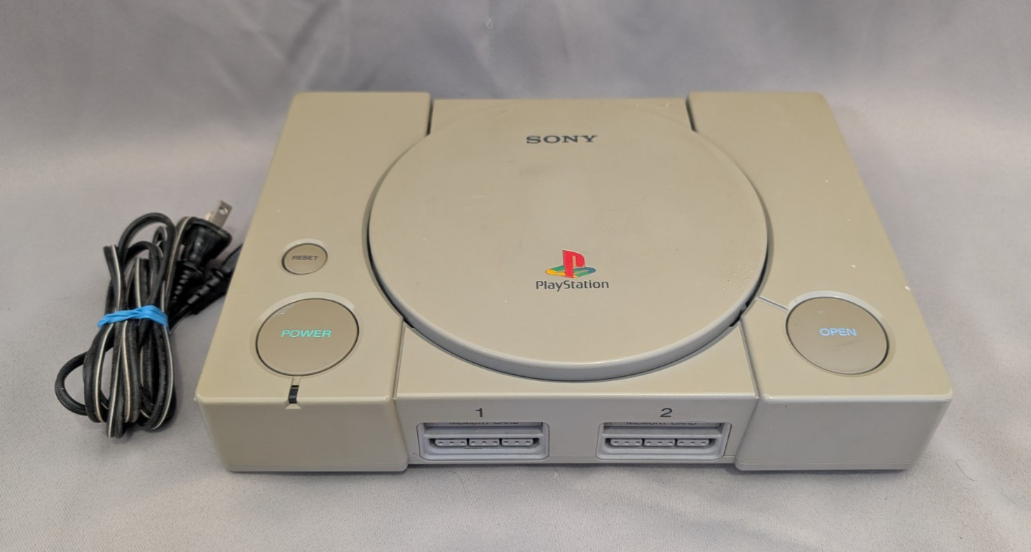 Sony Playstation 1 PS1 Game Console system model SCPH-7001 – Tested & Working