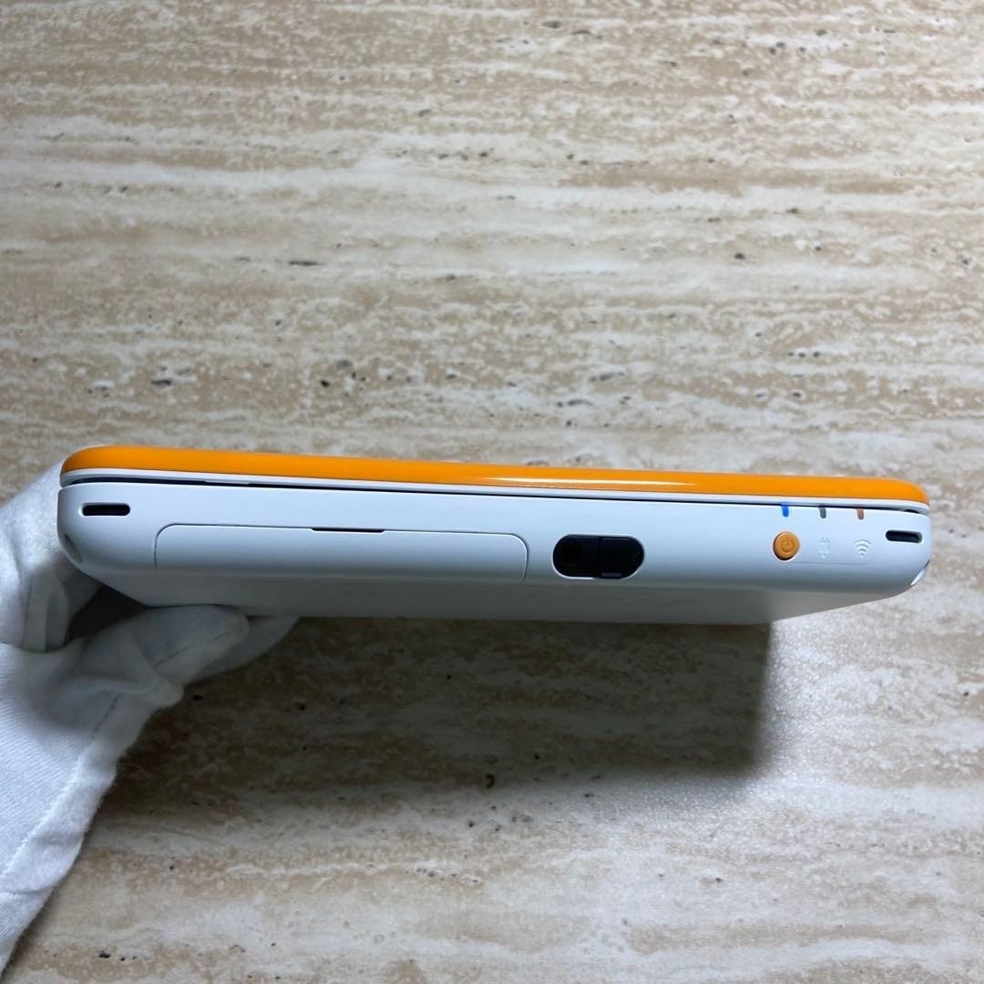 Nintendo New 2DS LL White Orange Console Near Mint Complete Tested JP 6473