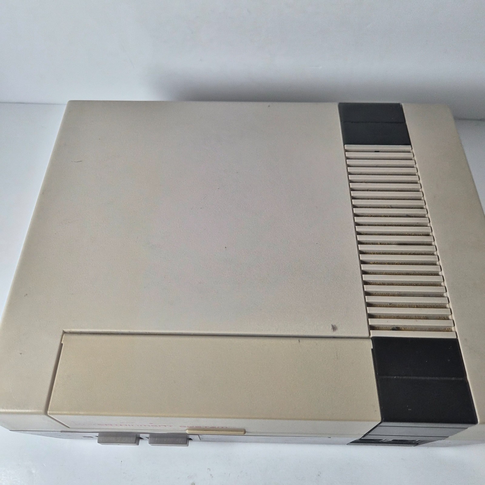 Nintendo NES-001 Console 2 OEM Controllers Hookups Tested Working