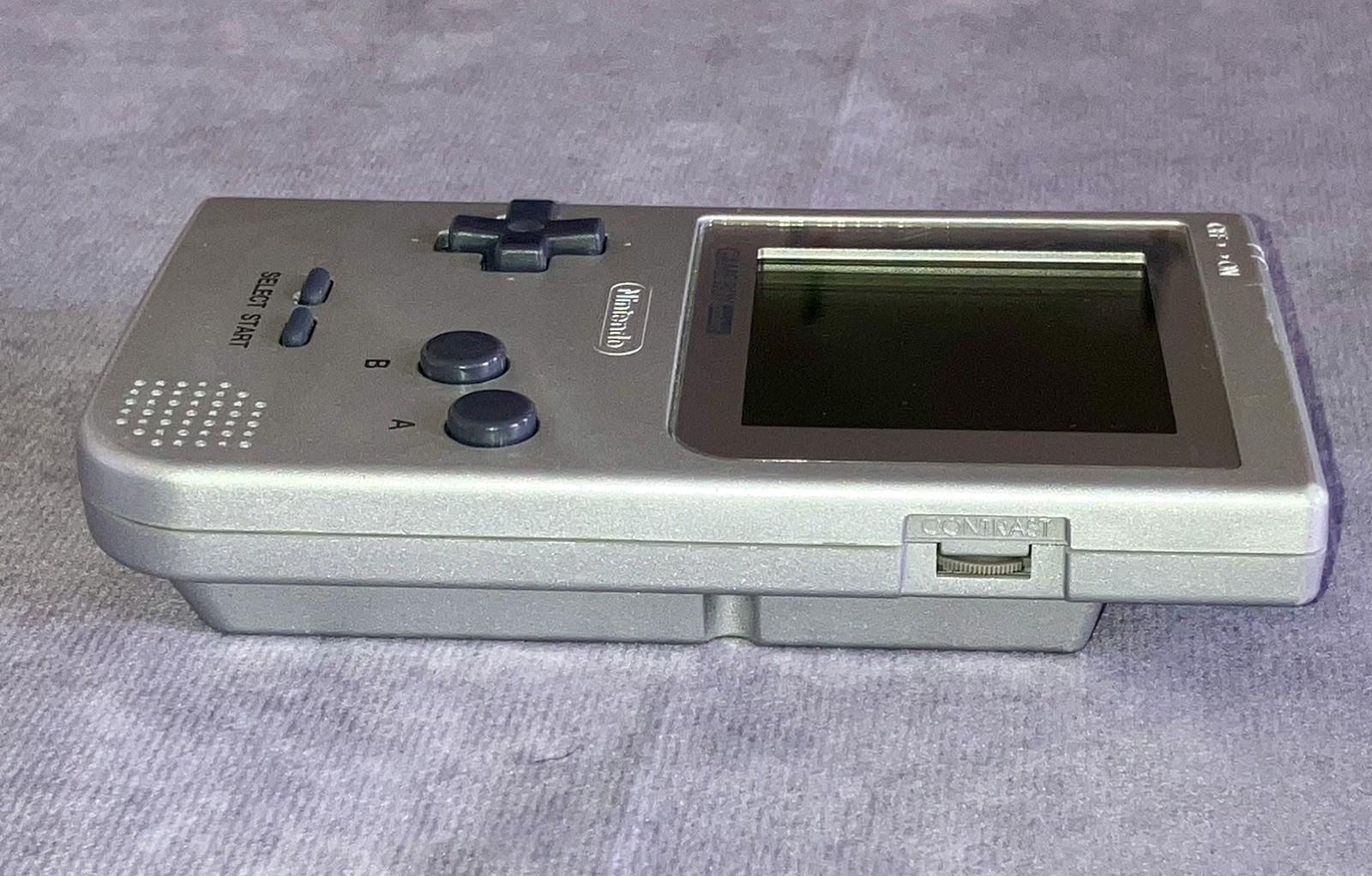 Nintendo Game Boy Pocket Silver Tested And Working Handheld Console MGB-001