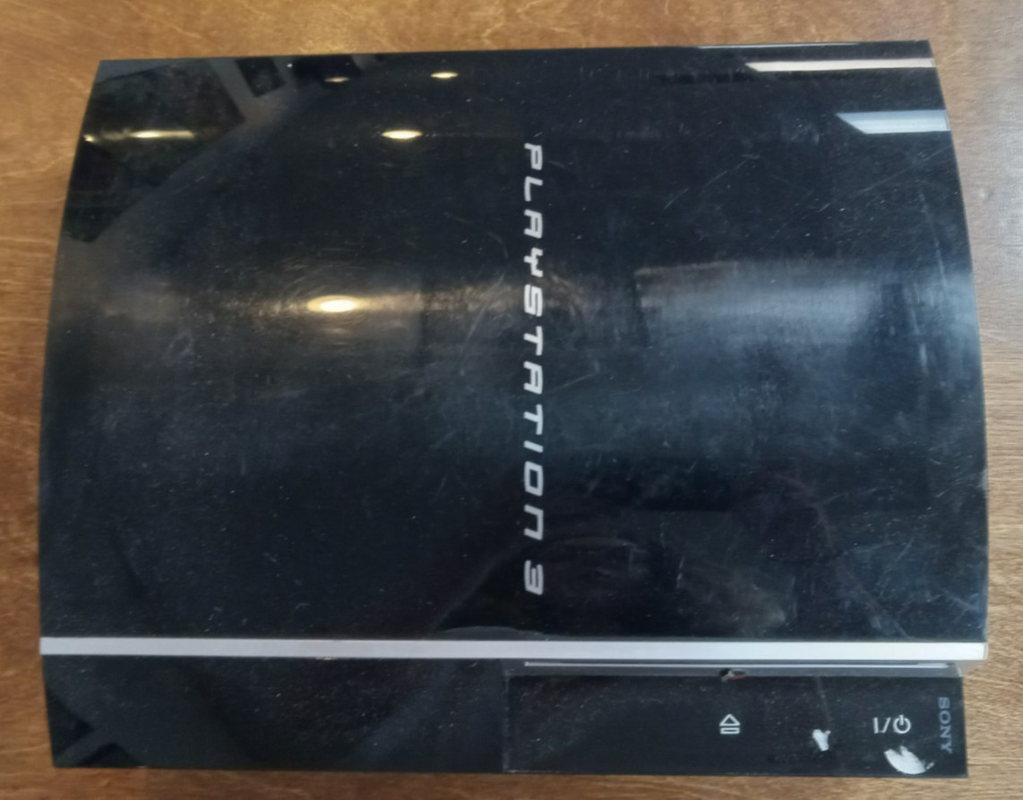 Sony PlayStation 3 PS3 Fat CECHG01 Black Console Only – FOR PARTS/REPAIR