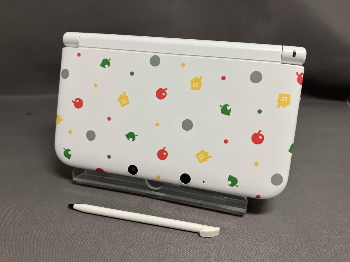 Nintendo 3DS LL XL console Animal Crossing Used from JAPAN