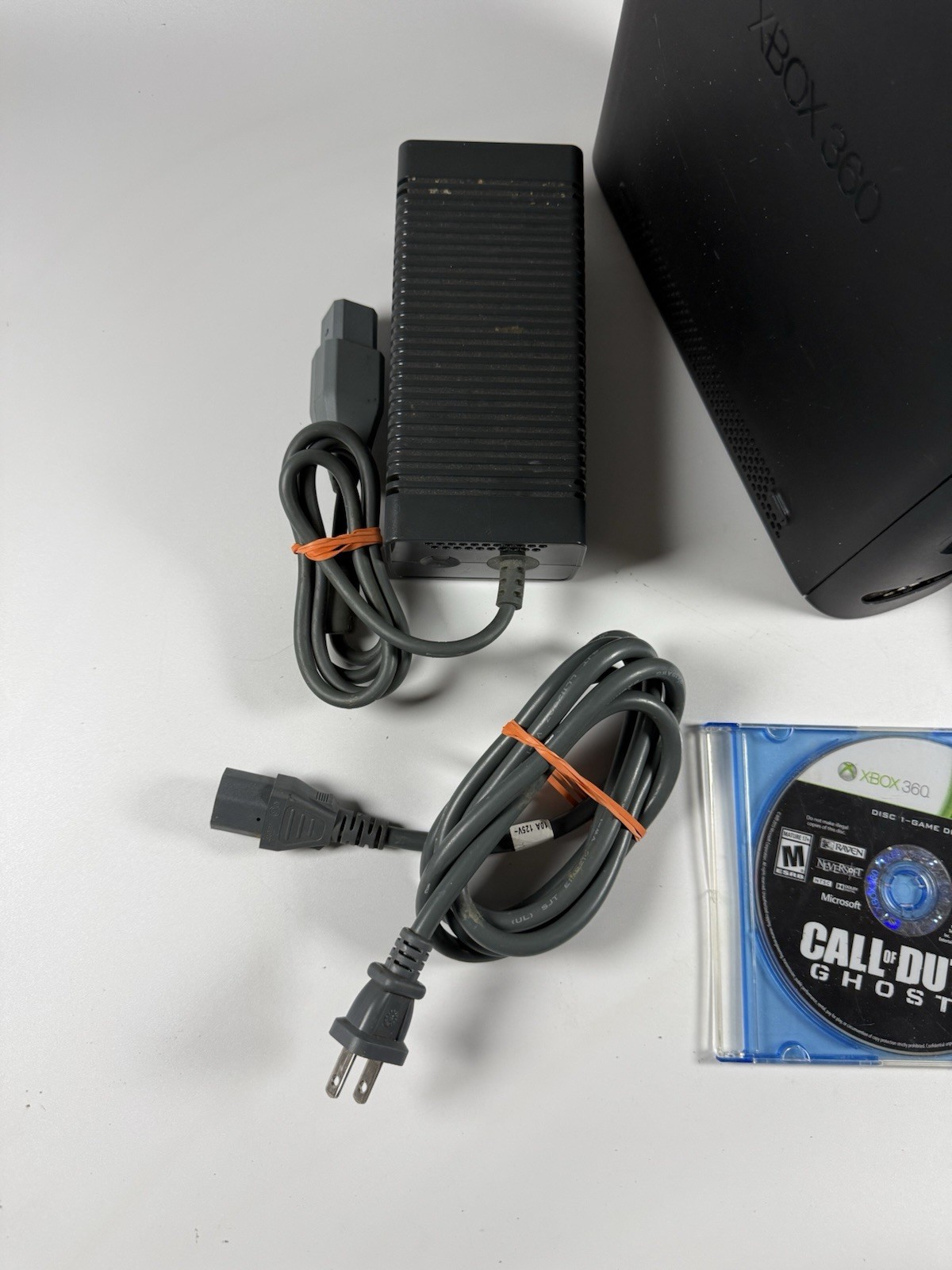 Microsoft Xbox 360 Elite 120GB Console Bundle – *READ DESC* Parts Or Repair Only