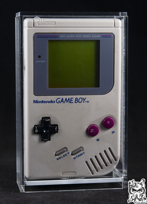 Handheld Video Game Acrylic Display Case Box Nintendo Game Boy Pocket