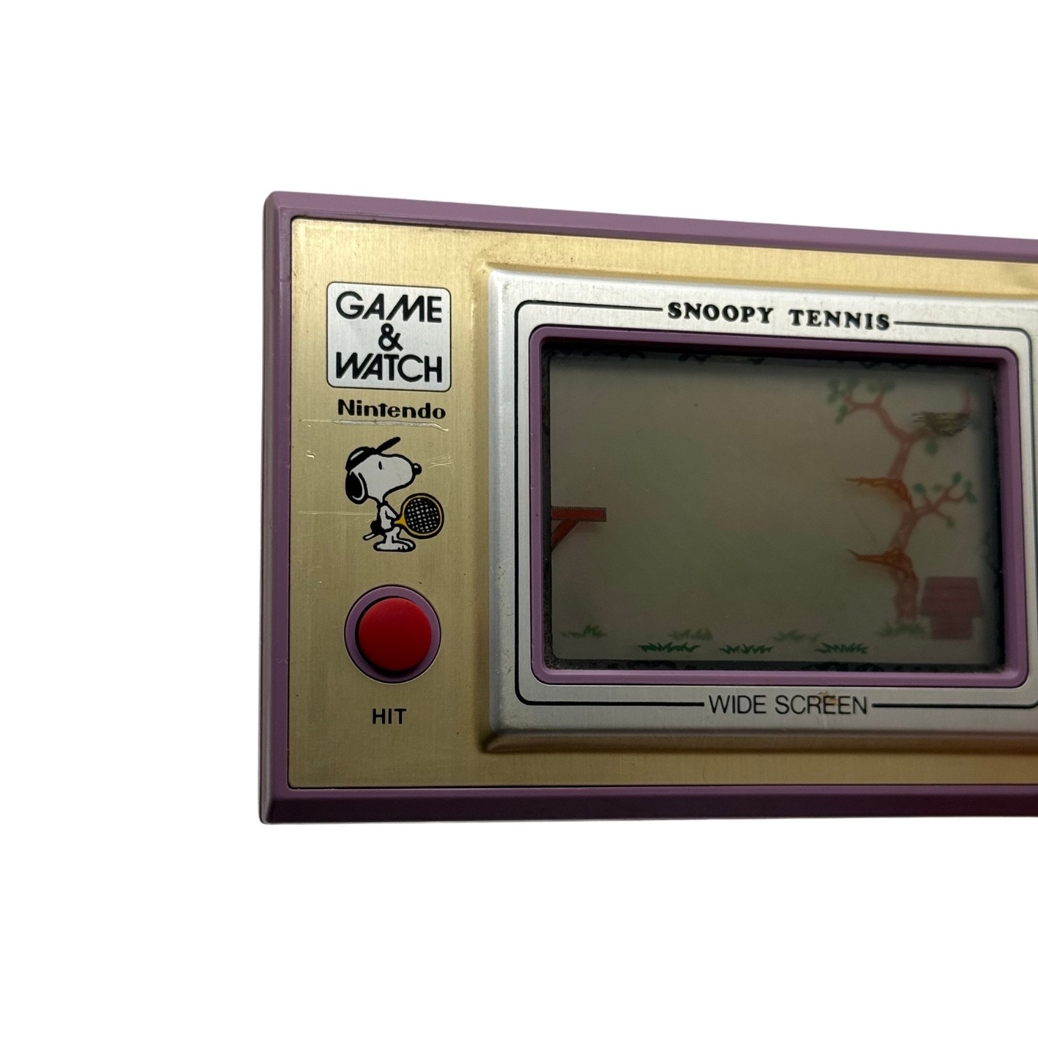 Nintendo Game & Watch Snoopy Tennis SP-30 1982 Tested Works w/ Batteries