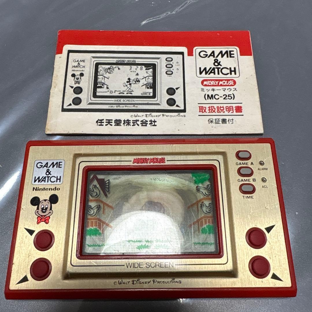 gamewatch Nintendo Game Watch Mickey Mouse Mc-25 Japan