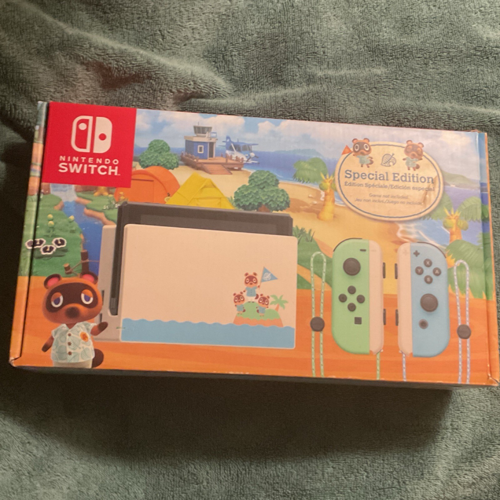 Nintendo Switch Animal Crossing Special Edition Multicolor Home Console HDMI