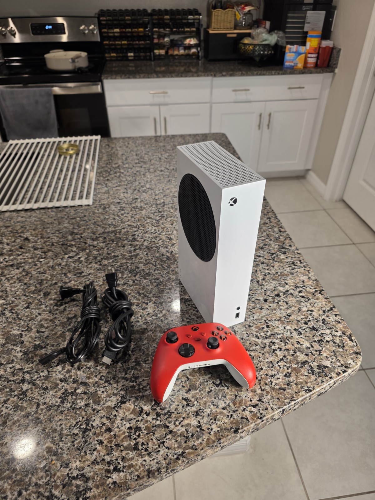 Microsoft Xbox Series S 512GB White Console TESTED w/Controller + All Cables