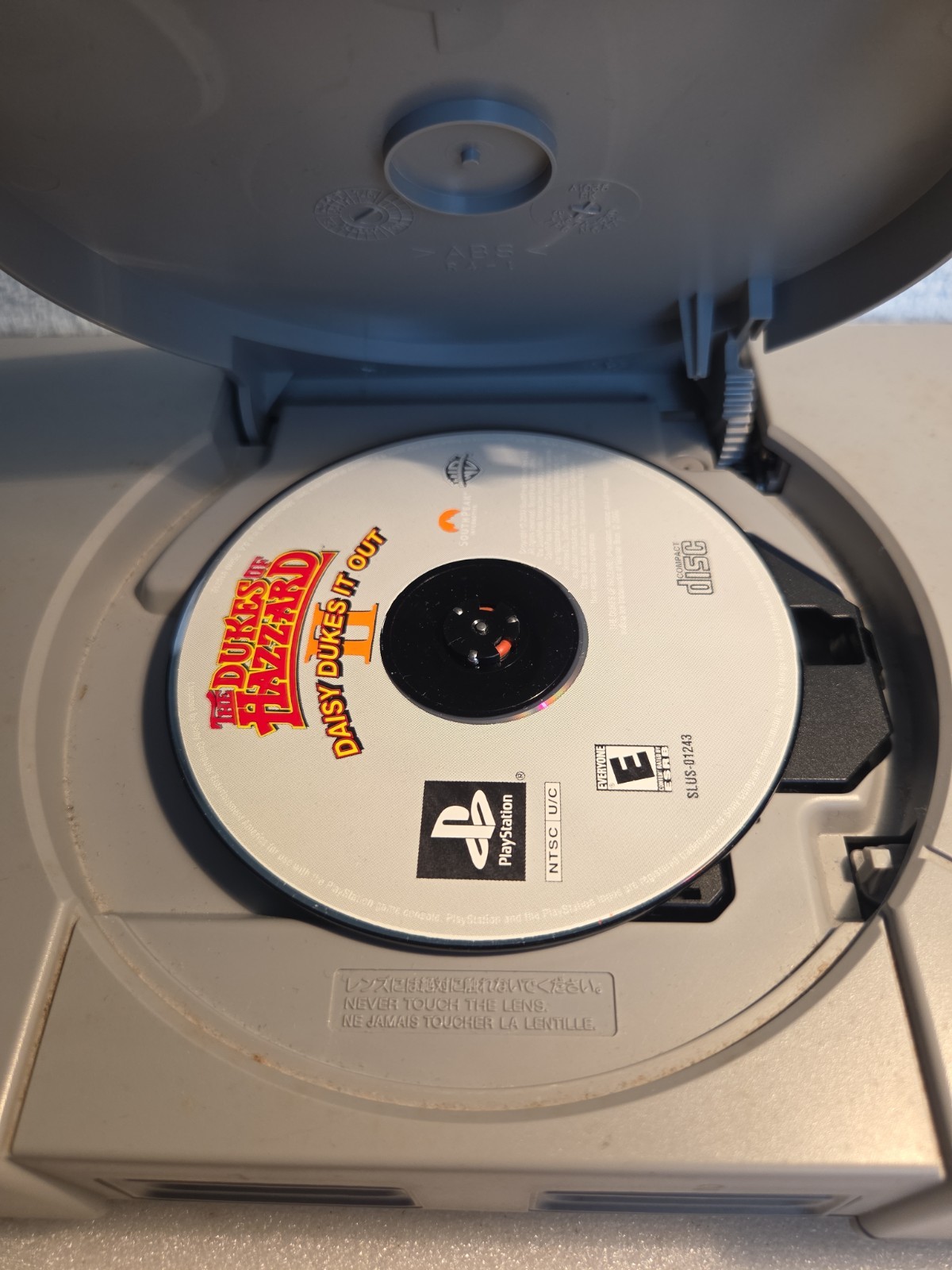 PS1 Console, Controller & Cordage. Turns On But Won’t Load Game. Parts Only Sale