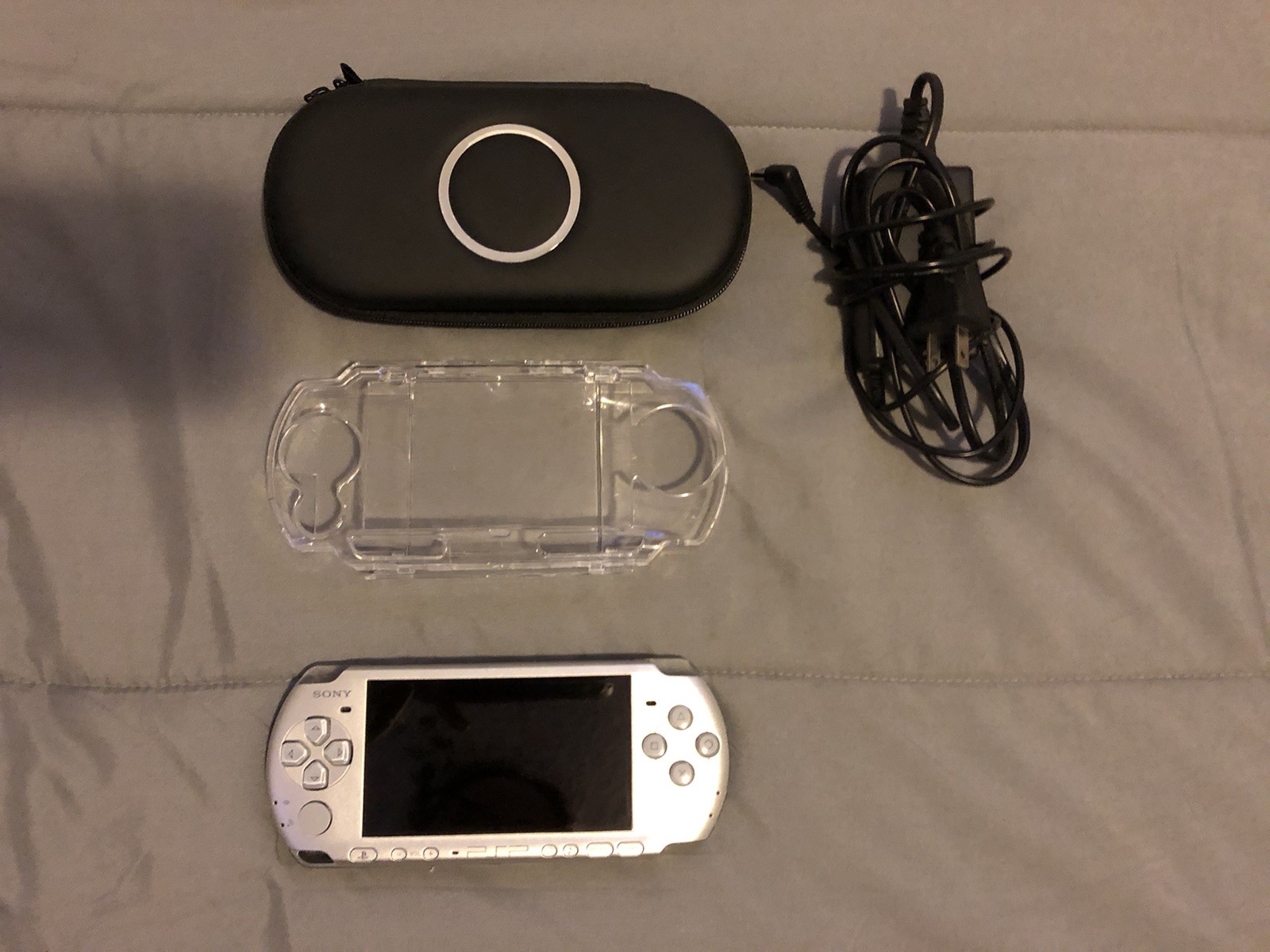 Sony PSP 2001 Slim Launch Edition Handheld System – Silver