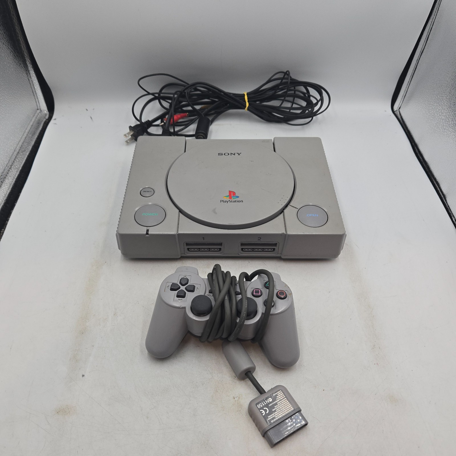 Sony Playstation 1 PS1, SCPH-9001 Tested Working W/Controller – READ DESC