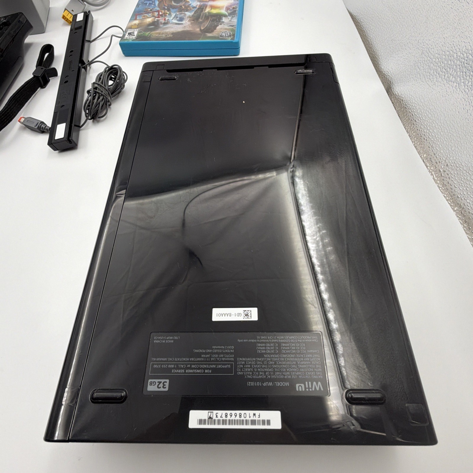 Nintendo Wii U Console Bundle Tested Working Reset 2 Pro Controllers + Game