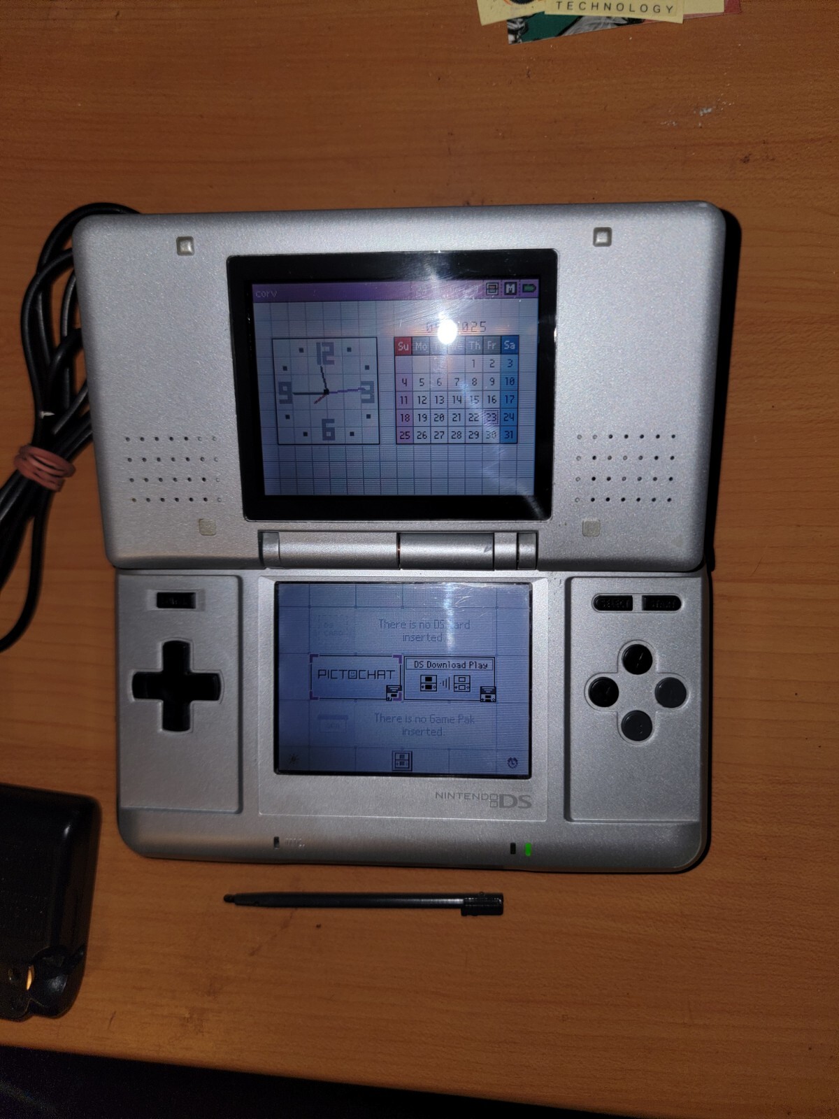 Nintendo DS Handheld System – Silver