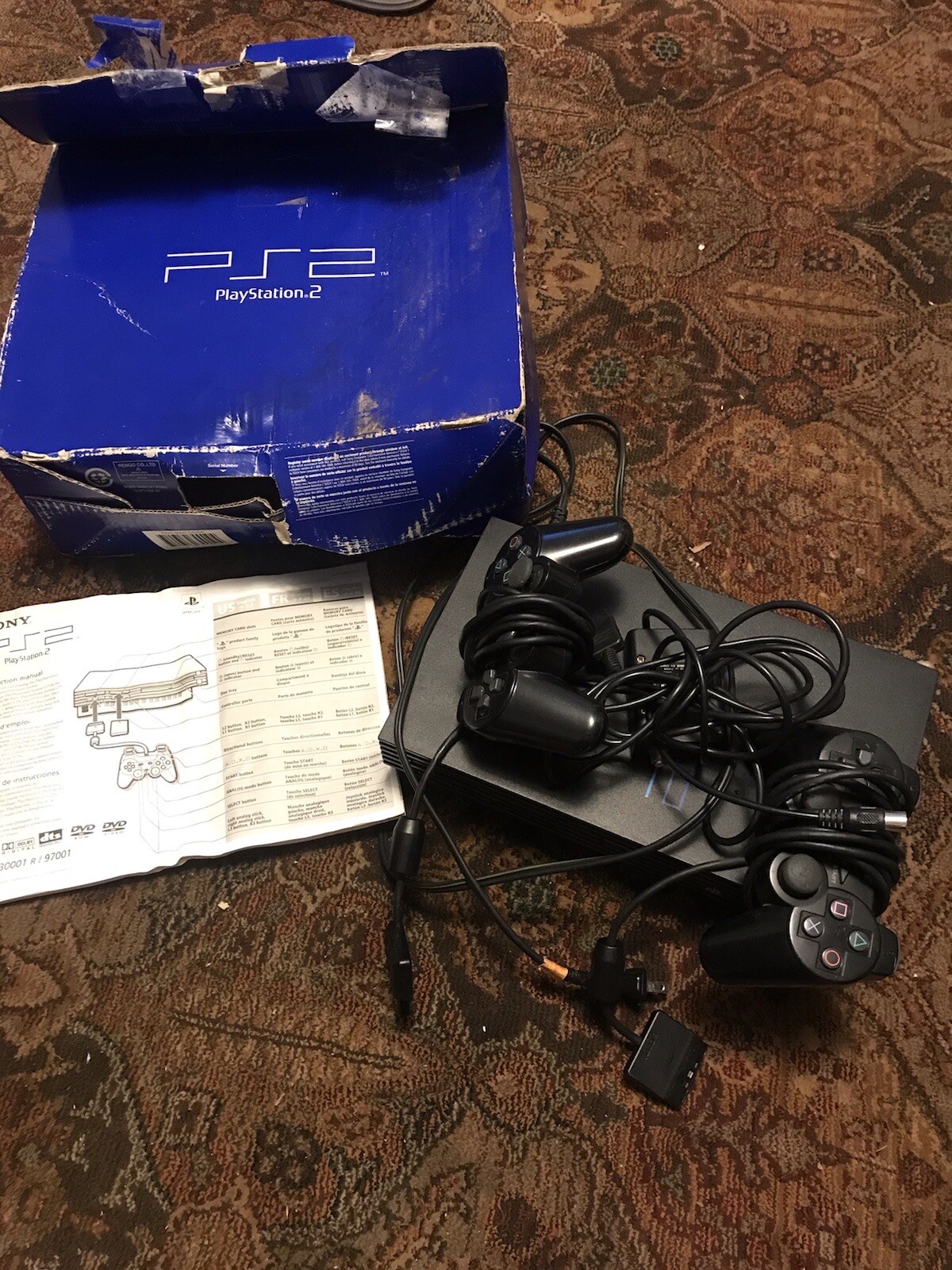 Sony PlayStation 2 Black Home Console
