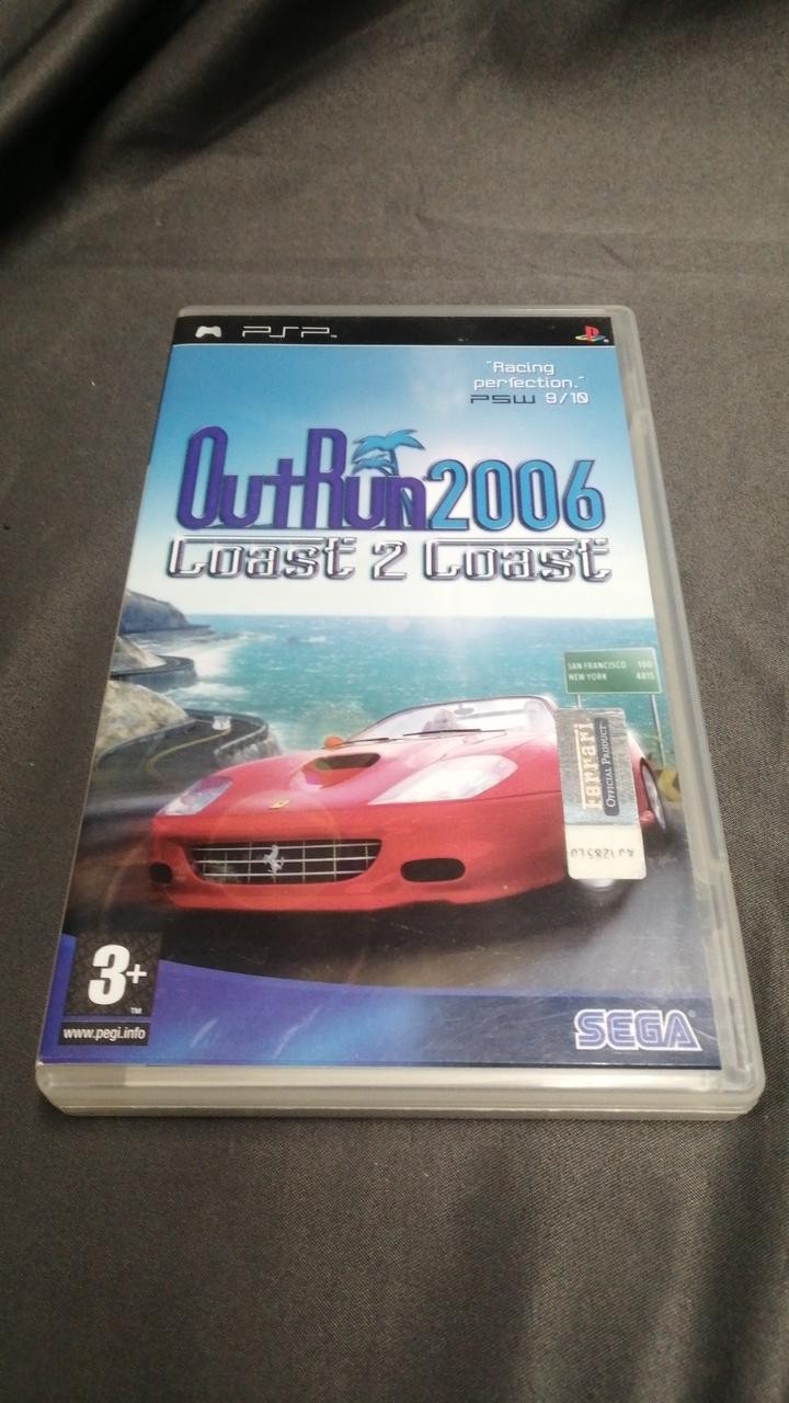 Sony Outrun 2006 PSP Game European Version Tested Compatible with Japanese PSP