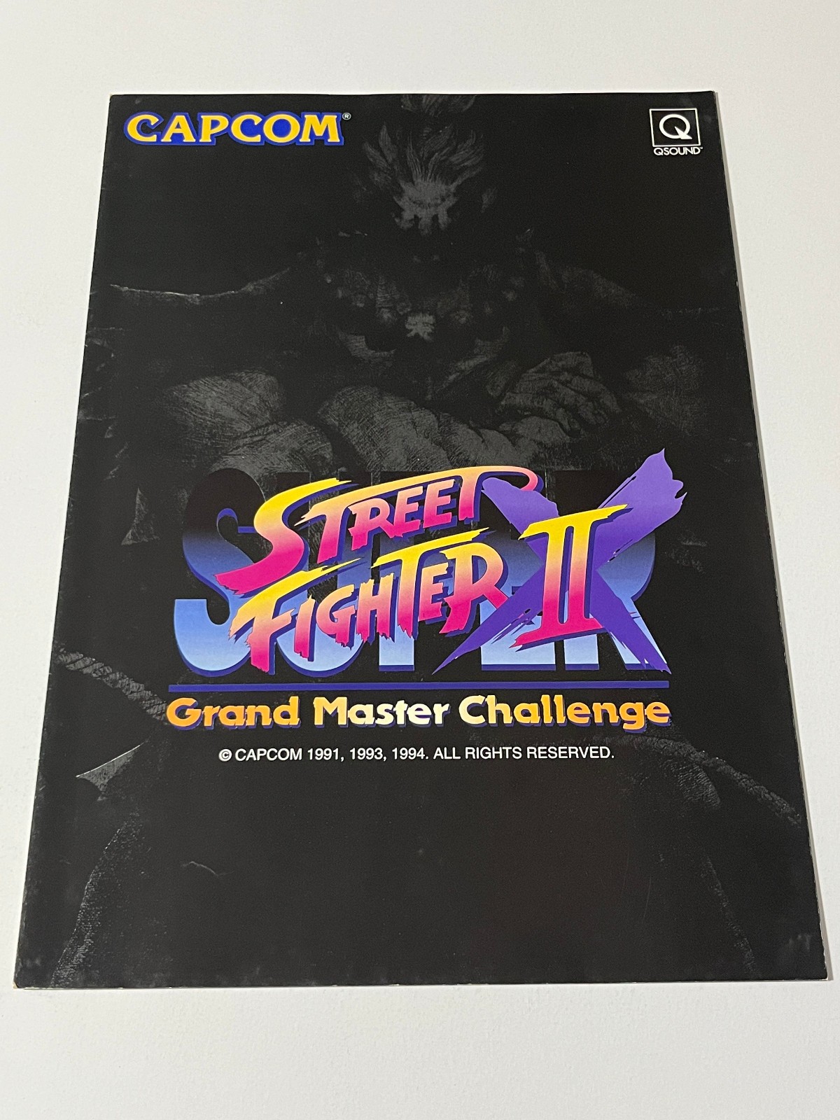 Super Street Fighter IIX Capcom CPS2 Arcade Flyer Japan (Turbo)