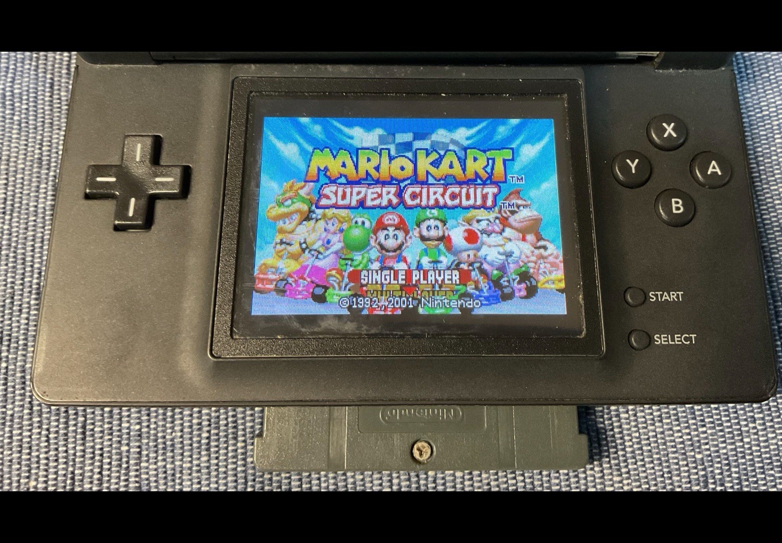 Nintendo DS Lite (Needs Repair Read Description) W/5 Games