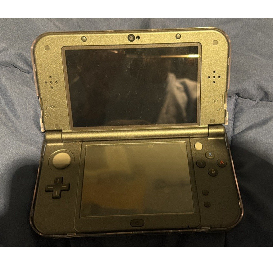 Nintendo 3DS XL SPR-001 Black/Gray Dual Screen 4GB Region Free Handheld