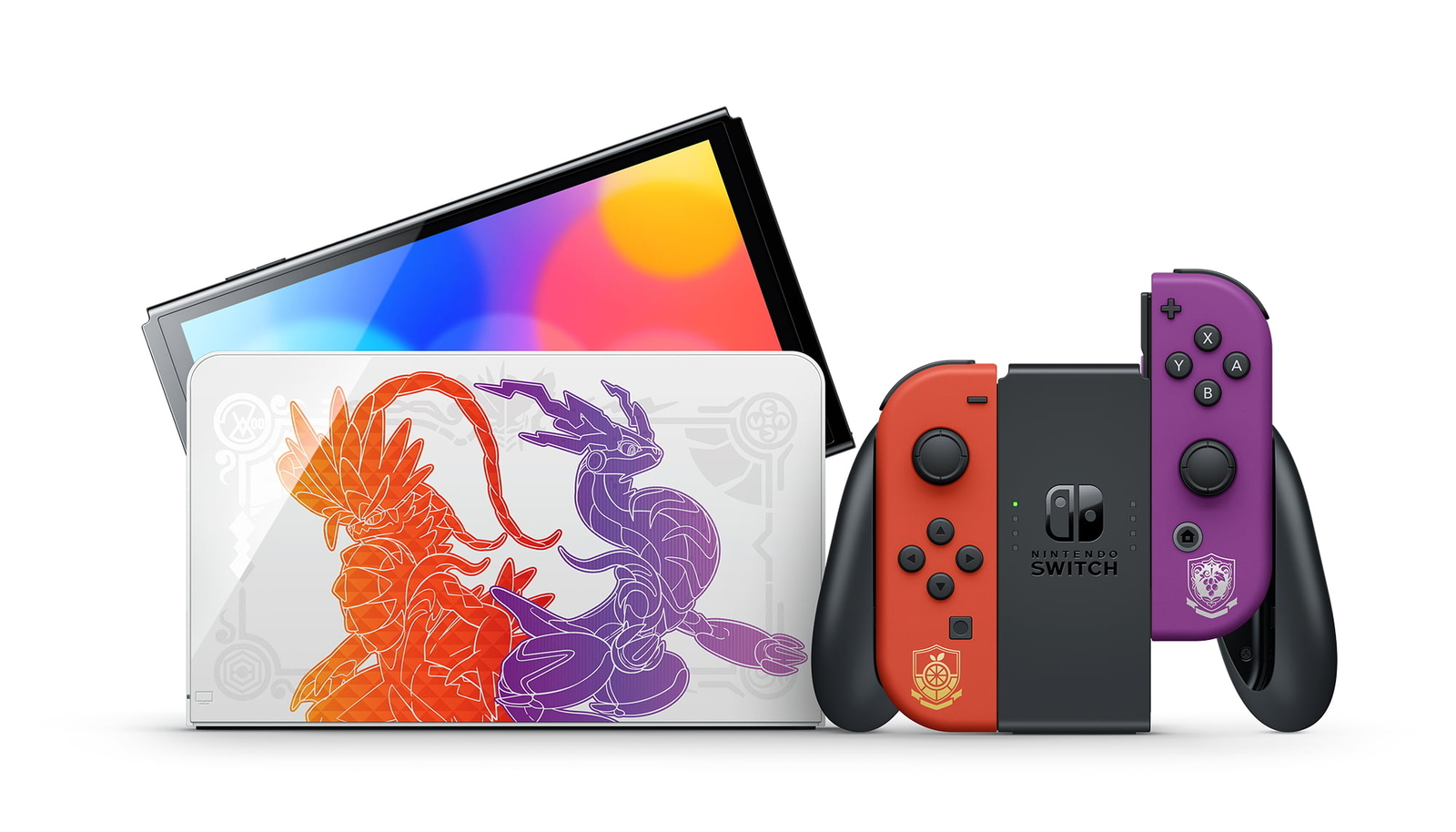 Nintendo Switch OLED Pokemon Scarlet & Violet – Limited Edition – Open Box
