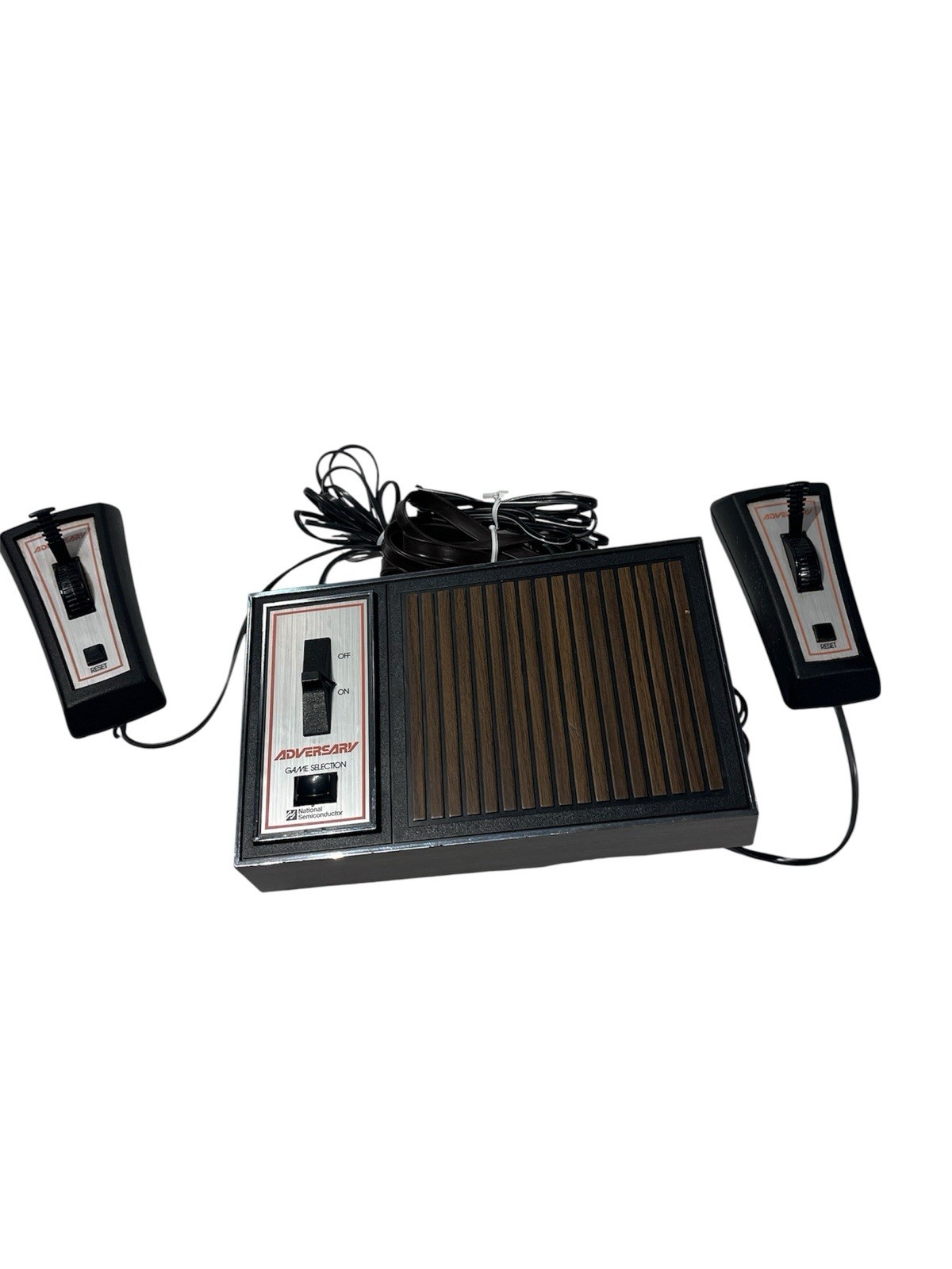 Vintage National Semiconductor 1976 Video Game Console – Adversary – Untested