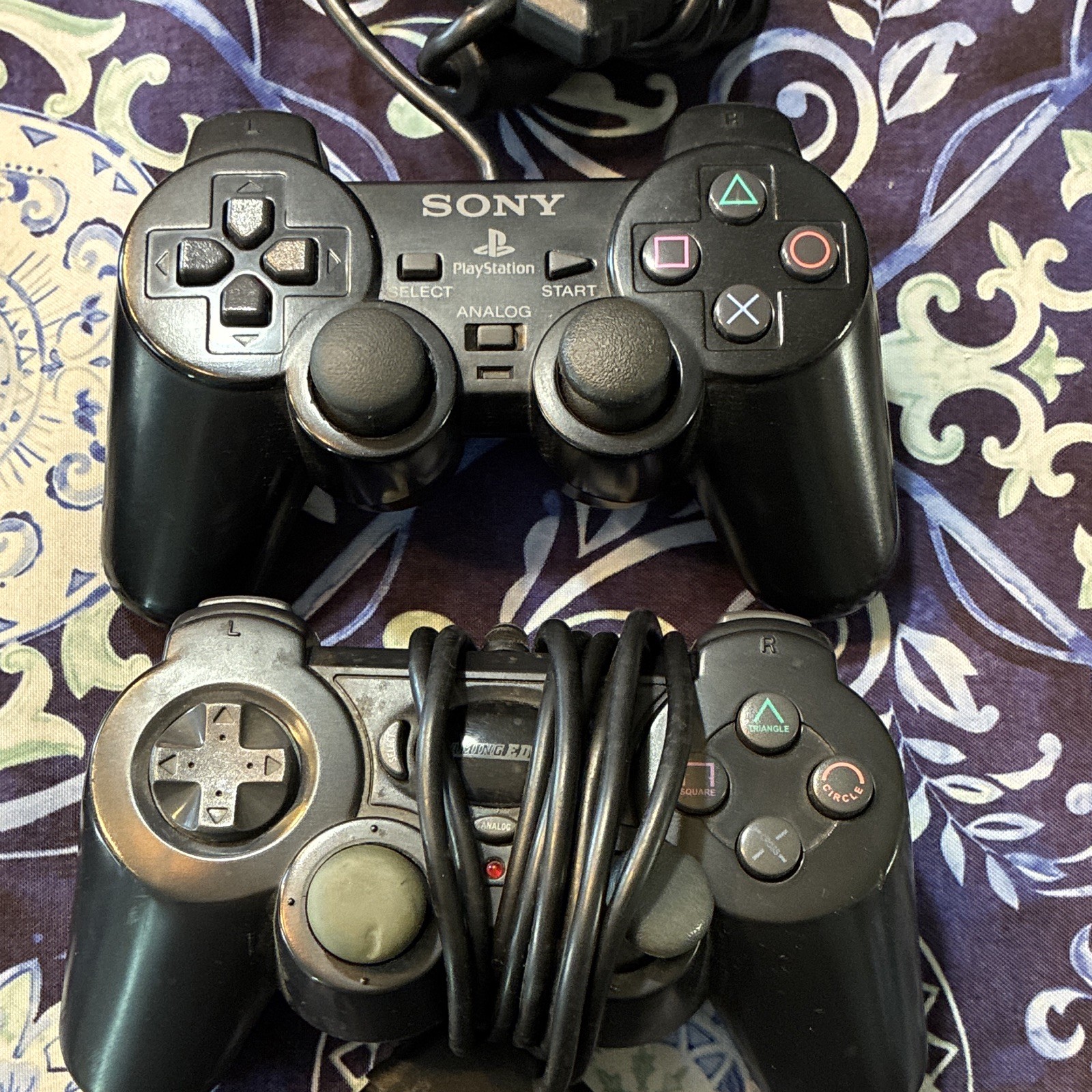 Sony PlayStation 2 Online Pack SCPH-50001/N Bundle Box 2 Controllers 4 Mem