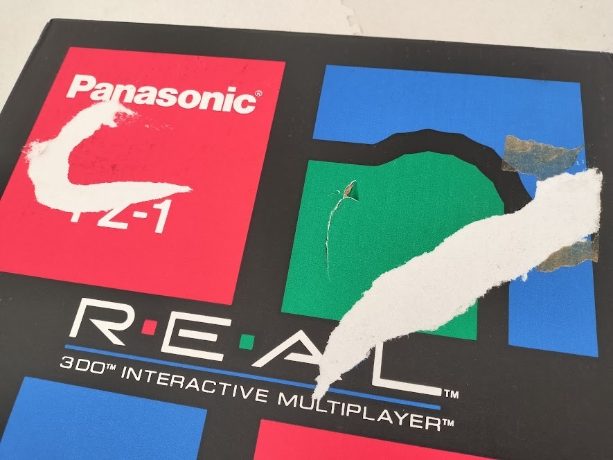 JUNK Panasonic 3DO REAL FZ-1 Console system Used w/controller Japan Junk