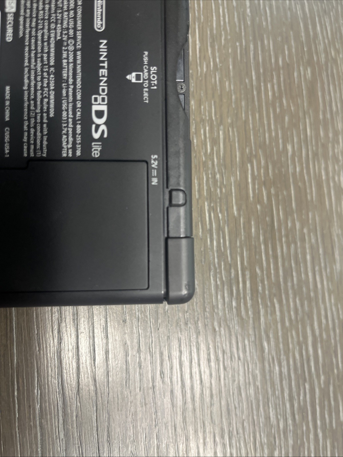 Nintendo DS Lite Handheld System – Cobalt/Black CIB NO charger PLEASE READ BELOW