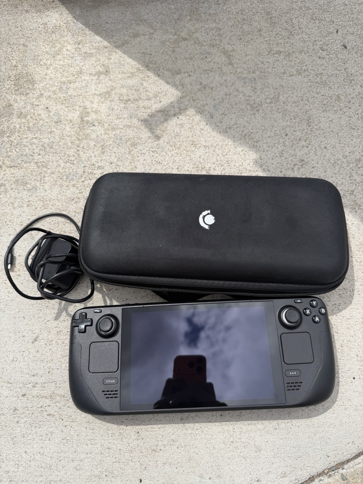 Valve Steam Deck LCD 512GB Handheld Console L TRIGGER MISSING. Tested! Works!