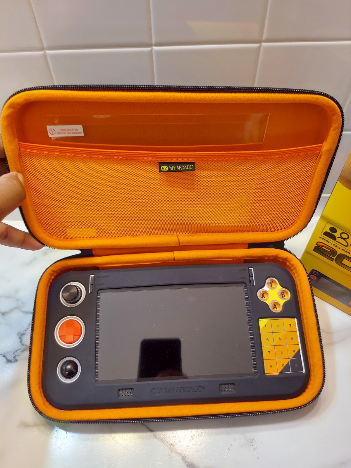 MY ARCADE ATARI Gamestation Go Portable Video Game System + Extreas