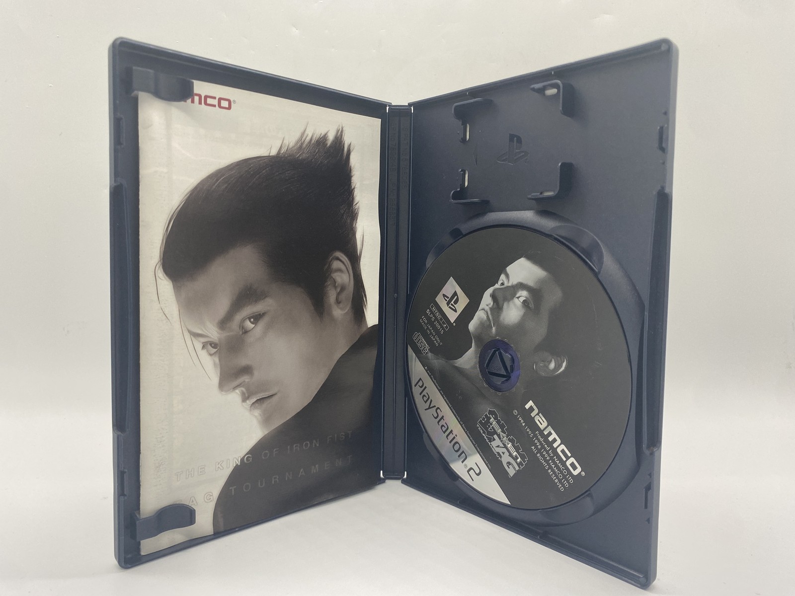 PS2 Playstation2 Console w/ Tekken series 1 2 3 4 5 tag 6 set Black SCPH-70000