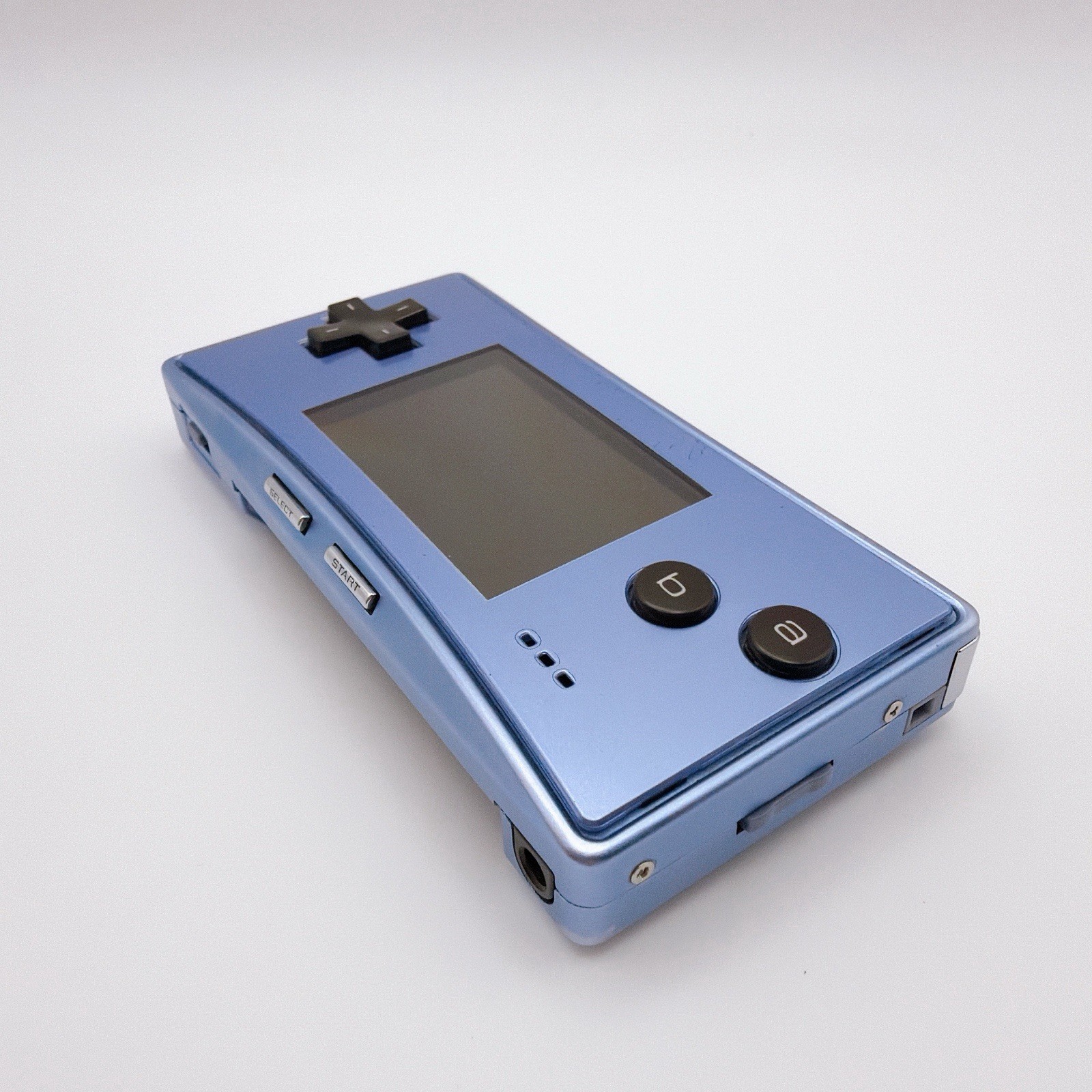 Nintendo Game Boy Micro Blue Console Tested Working Japan Clean