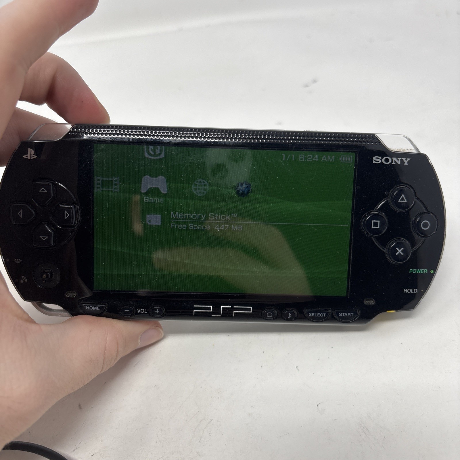 Sony PSP-1001 PlayStation Portable – Black. Tested And Working W/ Charger. Read