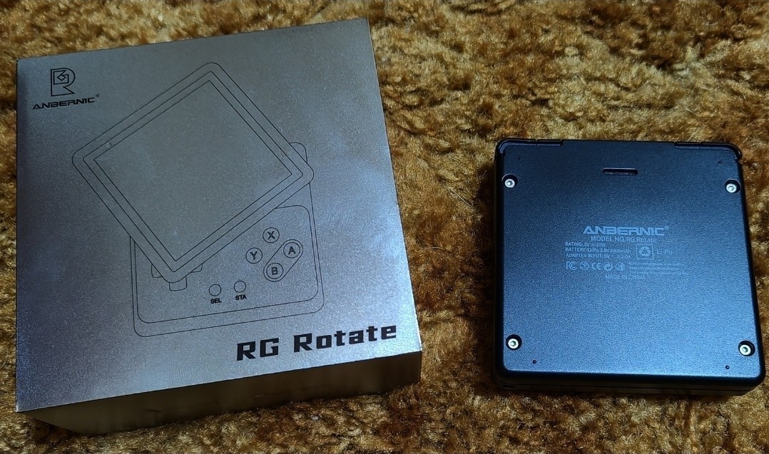 *MiNT* ANBERNIC RG Rotate – Polar Black – T618 Android12 – Ships USA