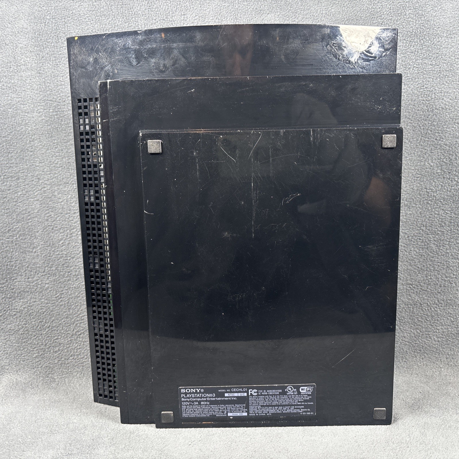 PlayStation 3 FAT 80GB CECHL-01 Console w/ Controller & Cords – Tested, Working