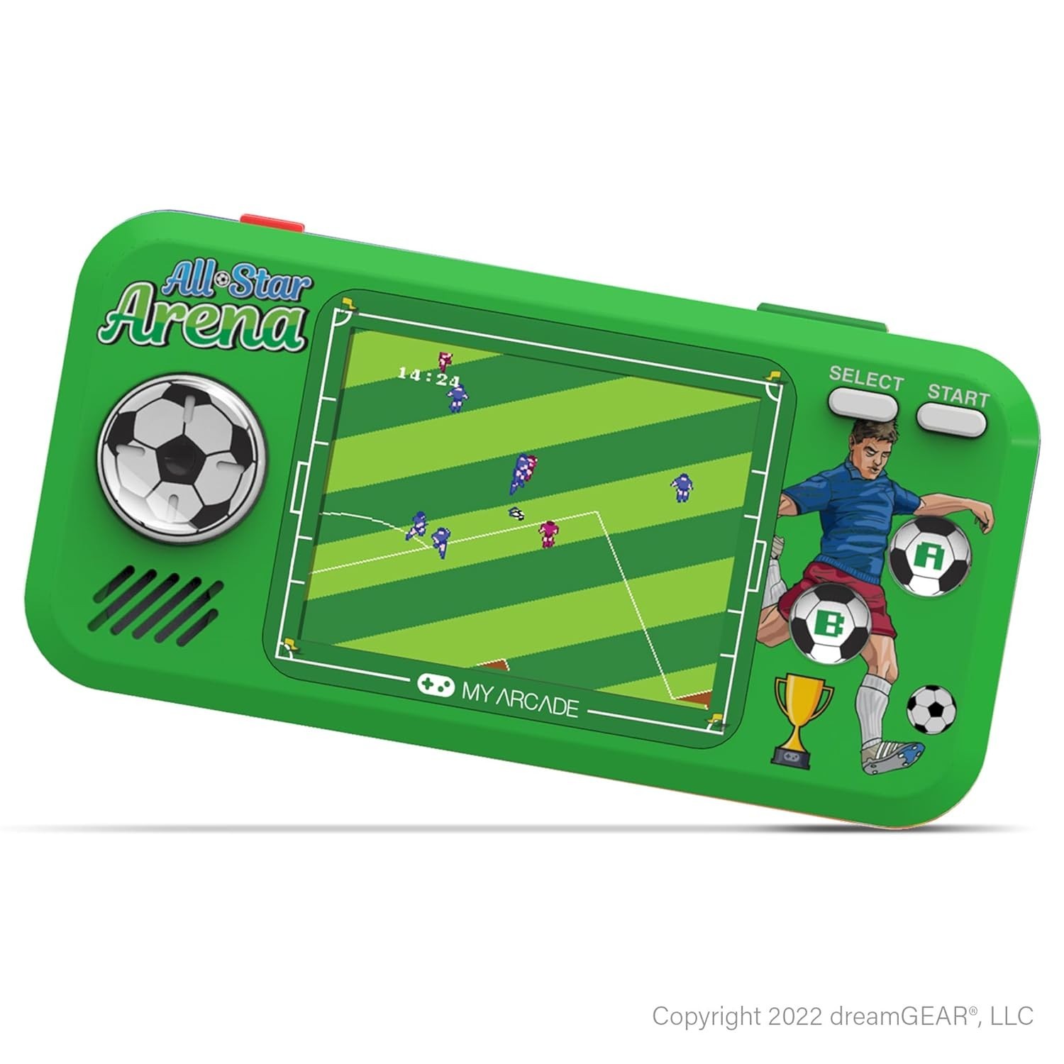Nostalgic All Star Arena Pocket Player with 307 Games – Perfect for All Ages!