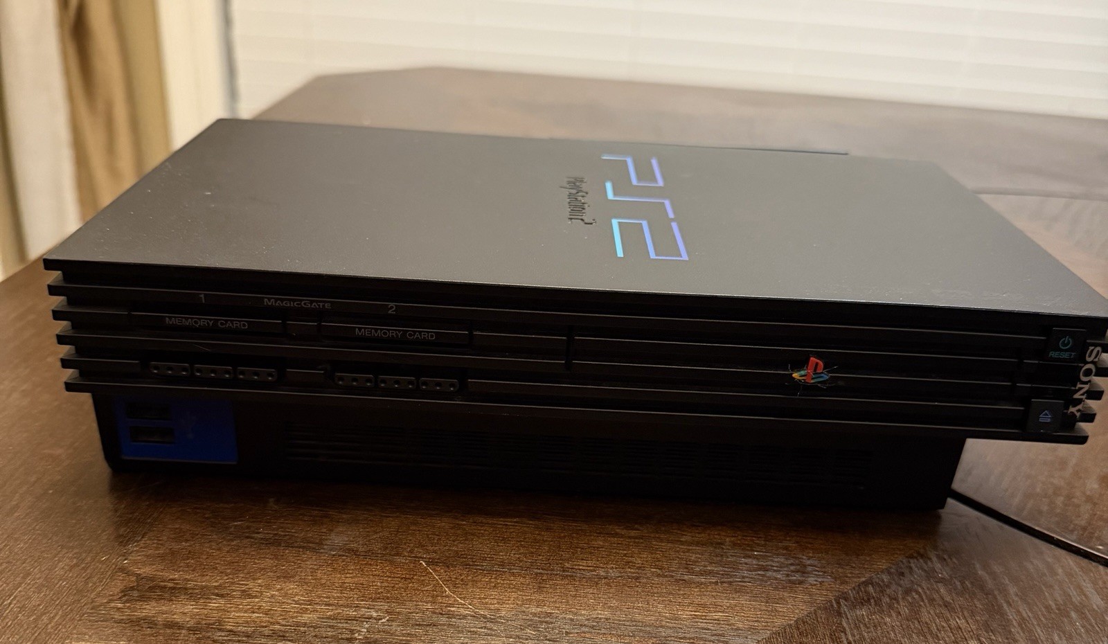 Sony PS2 Console SCPH-50001/N, HDD Network Adapter And Dual Shock Controller