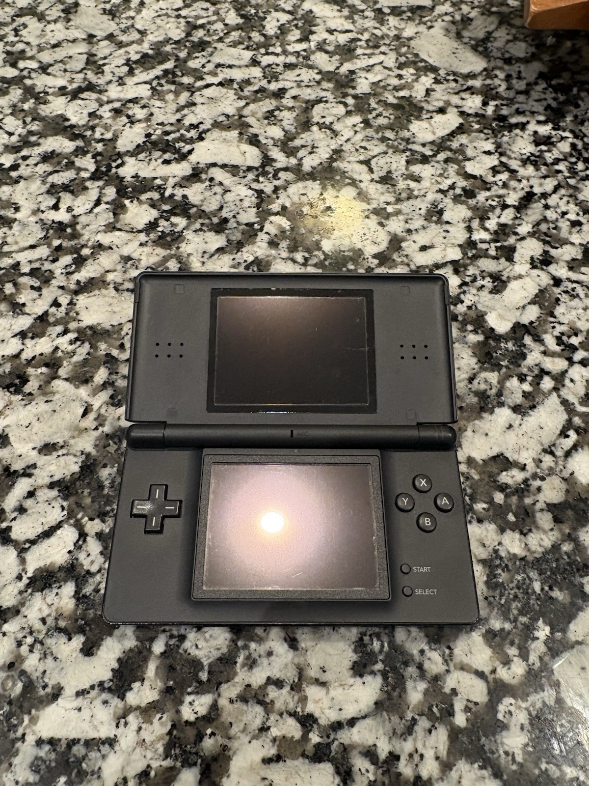 Nintendo DS Lite Video Game Console – Jet Black – New Super Mario Included
