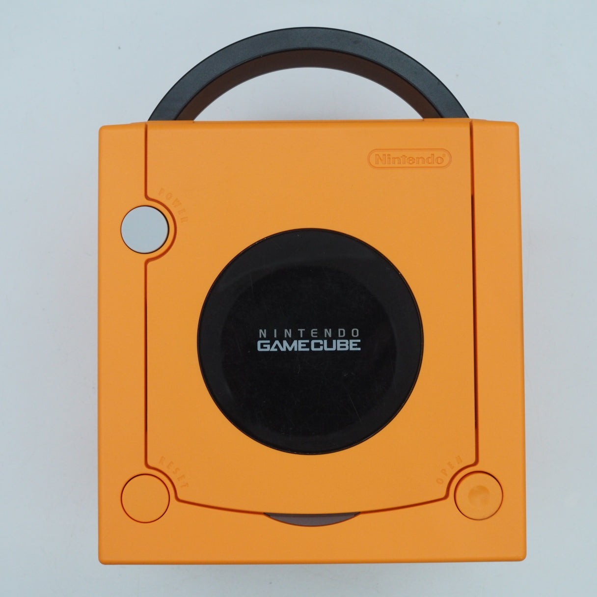 Nintendo GameCube Console System Orange DOL-001 + Game Boy Player Boxed GC