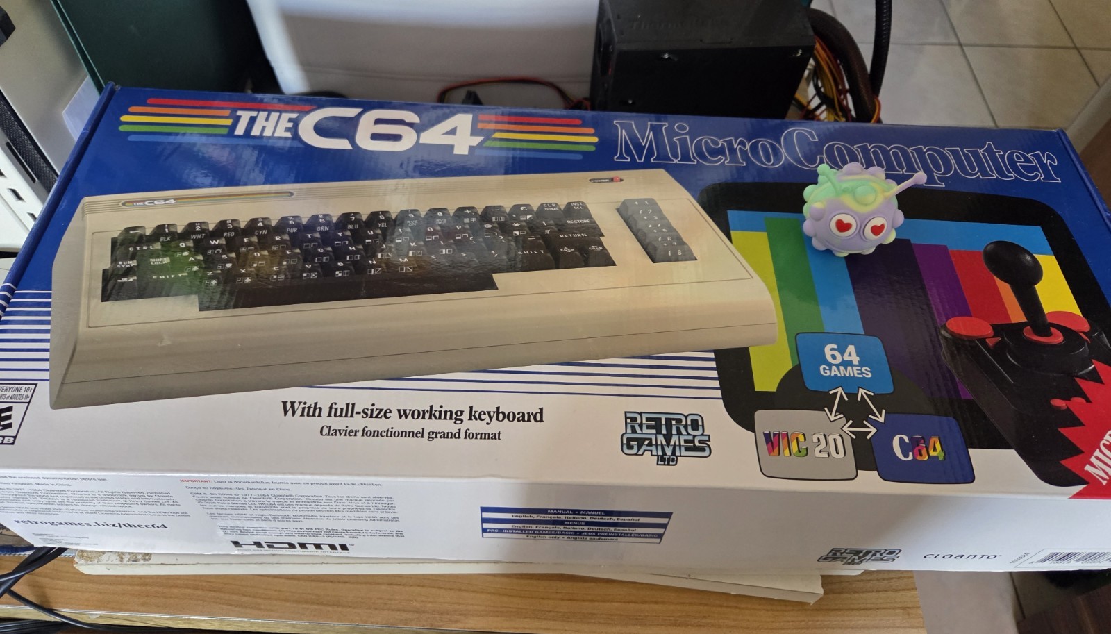 Commodore C64 Maxi Console / Computer in Box Complete